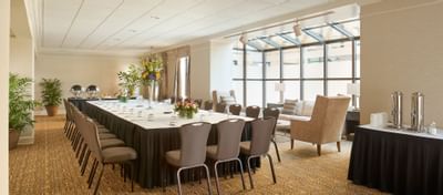Meeting Room with a snack table at Peabody Hotels & Resorts