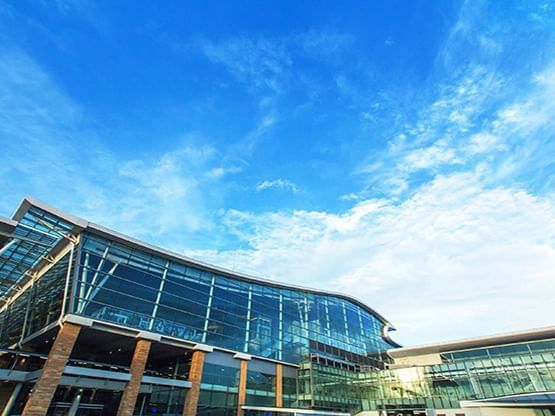 Exterior of Phuket International Airport near Hop Inn Hotel