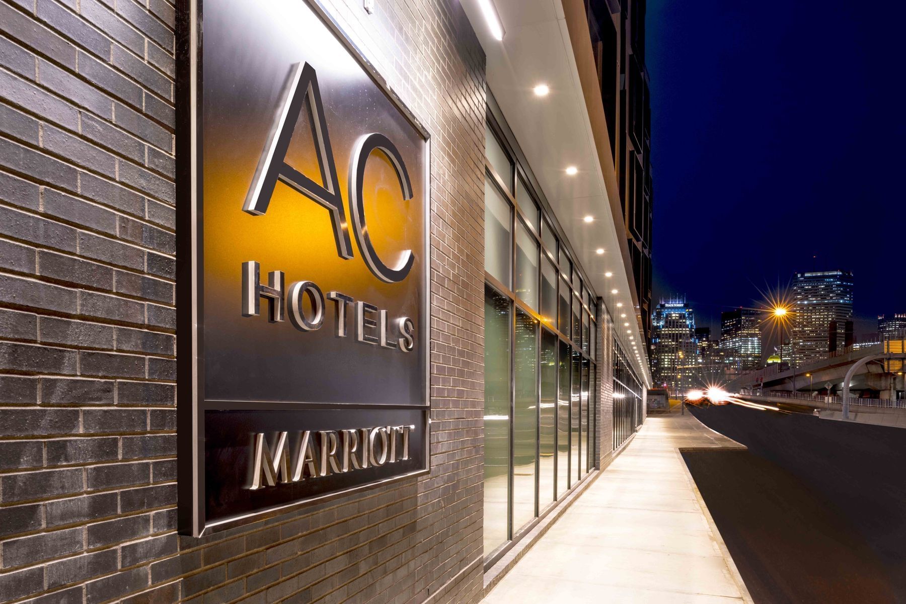 Exterior AC Hotels by Marriott sign