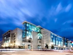 Exterior of Washington Convention Center near Harborside Hotel