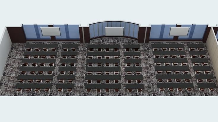 Interior of Australian meeting room at Novotel Melbourne