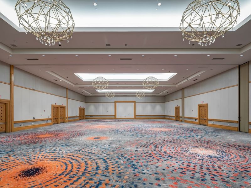Interior of the Atlantic Ballroom at The Diplomat Resort