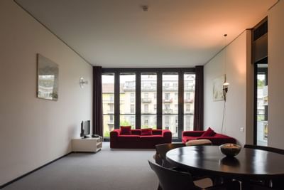 Living Room at DUPARC Contemporary Suites, Torino