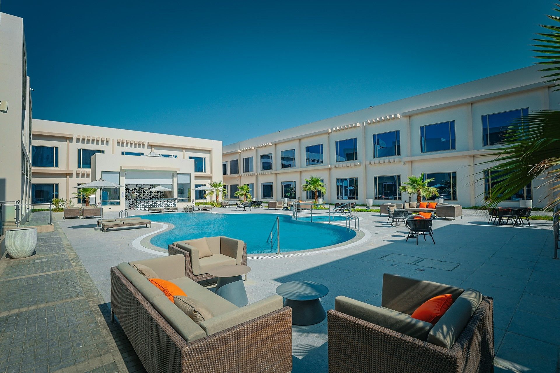 Pool at First Grand Hotel Dammam