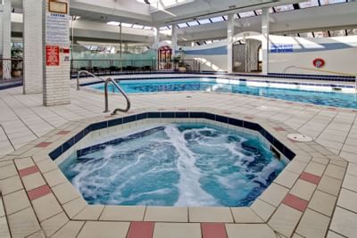 indoor Whirlpool and pool at The Inn of Waterloo