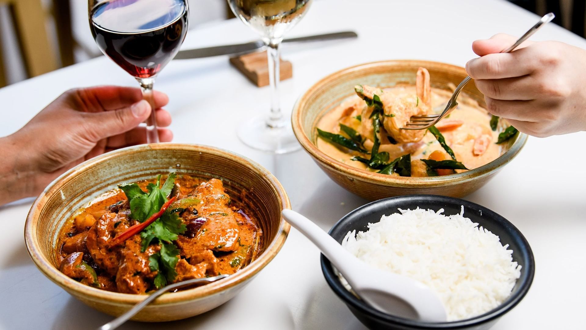 The Ternary Curry Dishes