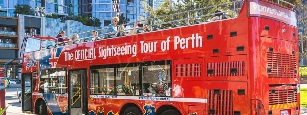 Perth tour bus 