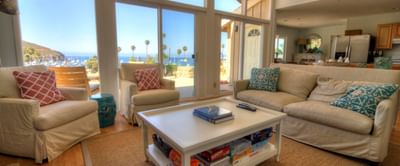 Livingroom in Villa Santa Rosa Two Harbors, Catalina Island Company