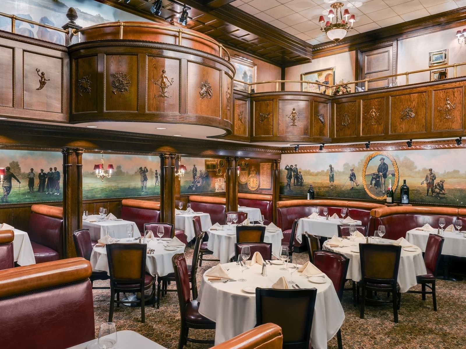 Rod's Steak & Seafood Grille dining area at The Madison Hotel