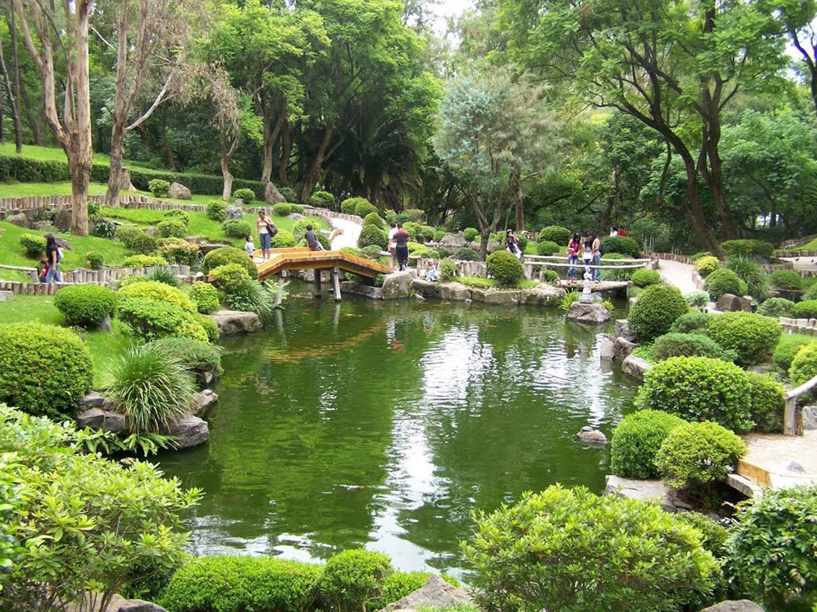 Bosque Colomos Park near Hotel Guadalajara