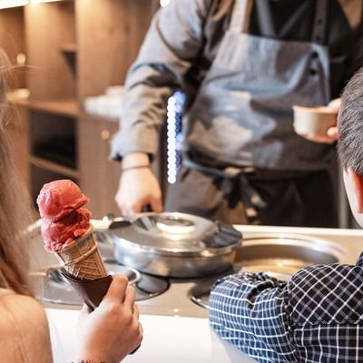 Kids in Crepes & Ice Cream Corner at Falkensteiner Hotels