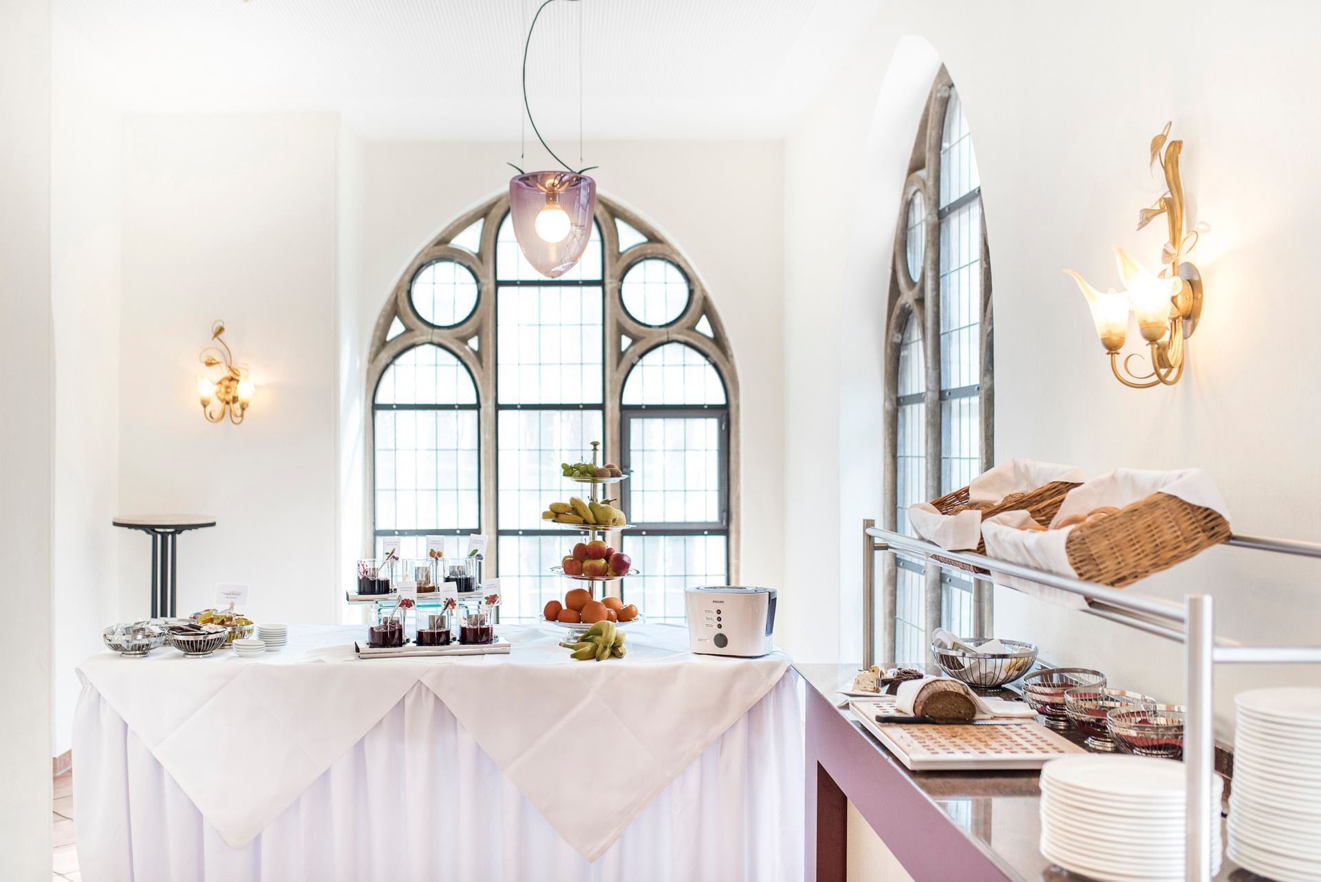 Frühstücksbuffet im Hotel Collegium Leoninum, Bonn
