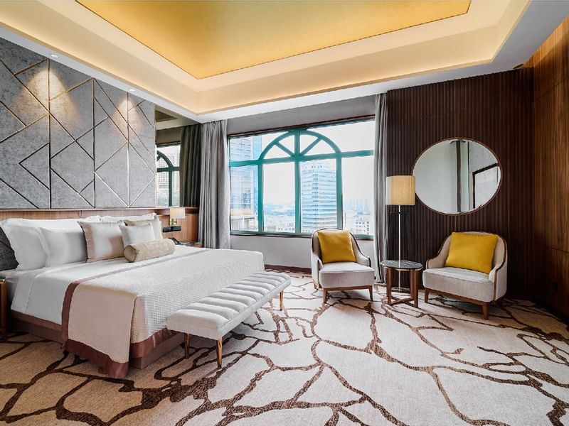 Living room of Premier Suite in Sunway Hotel Georgetown
