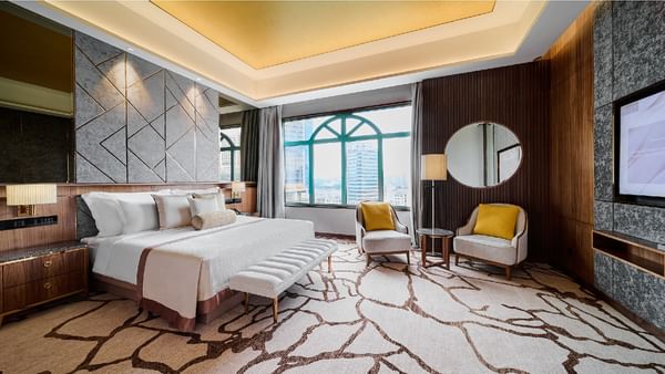Living room of Premier Suite in Sunway Hotel Georgetown