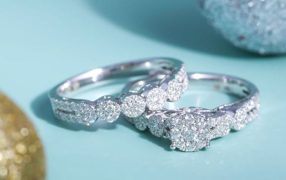 Close-up look of a ring at Orsett Hall Hotel