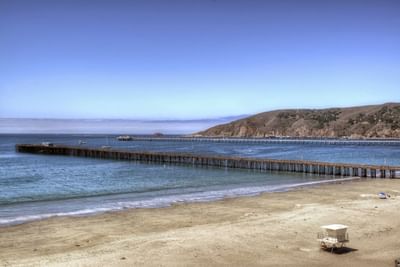 Ocean view from the sun deck at Inn at Avila Beach Hotel