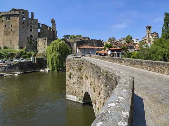 Le village de Clisson près de Nantes