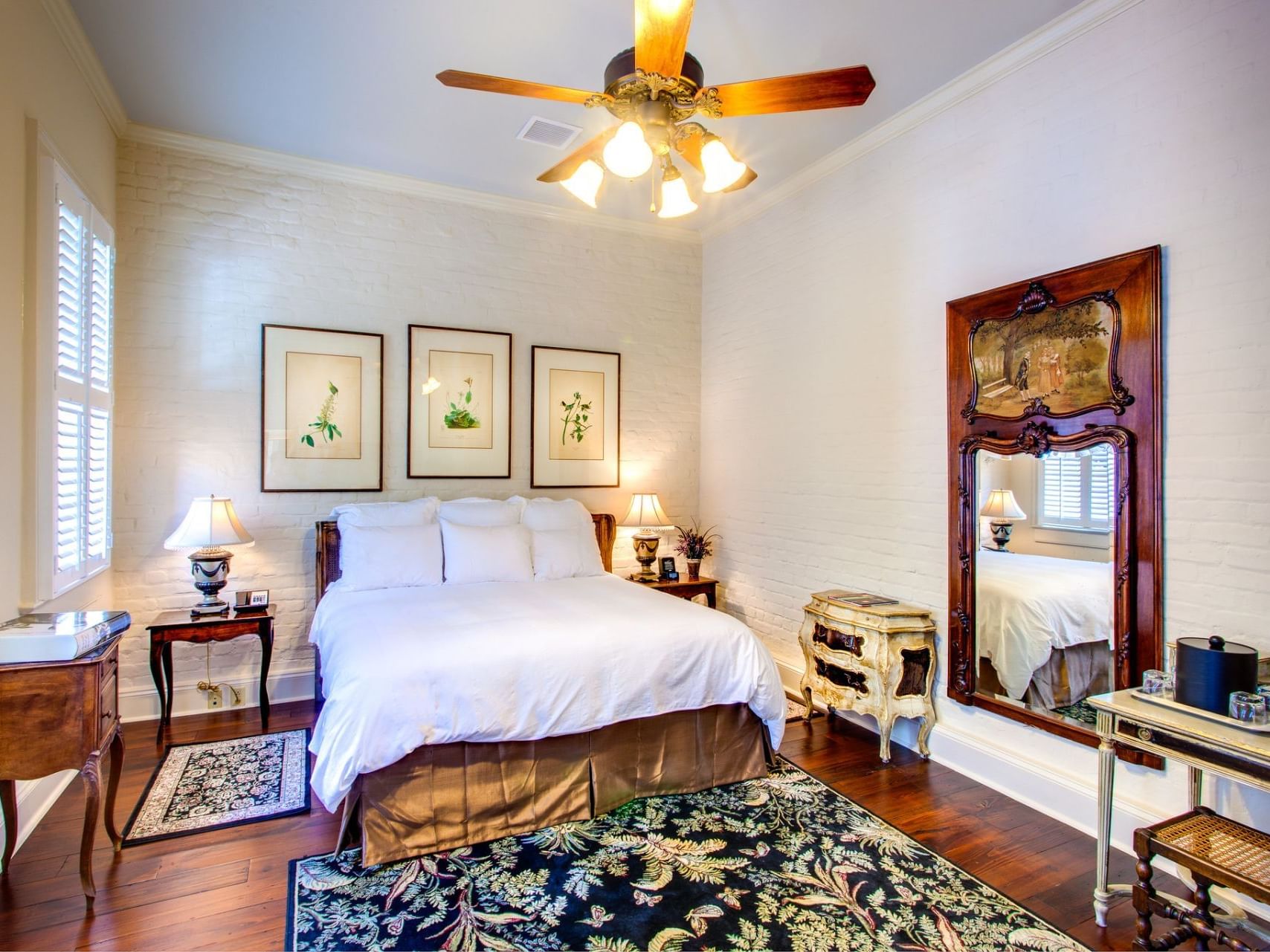 Interior of Audubon Cottage 7 at Audubon Cottage