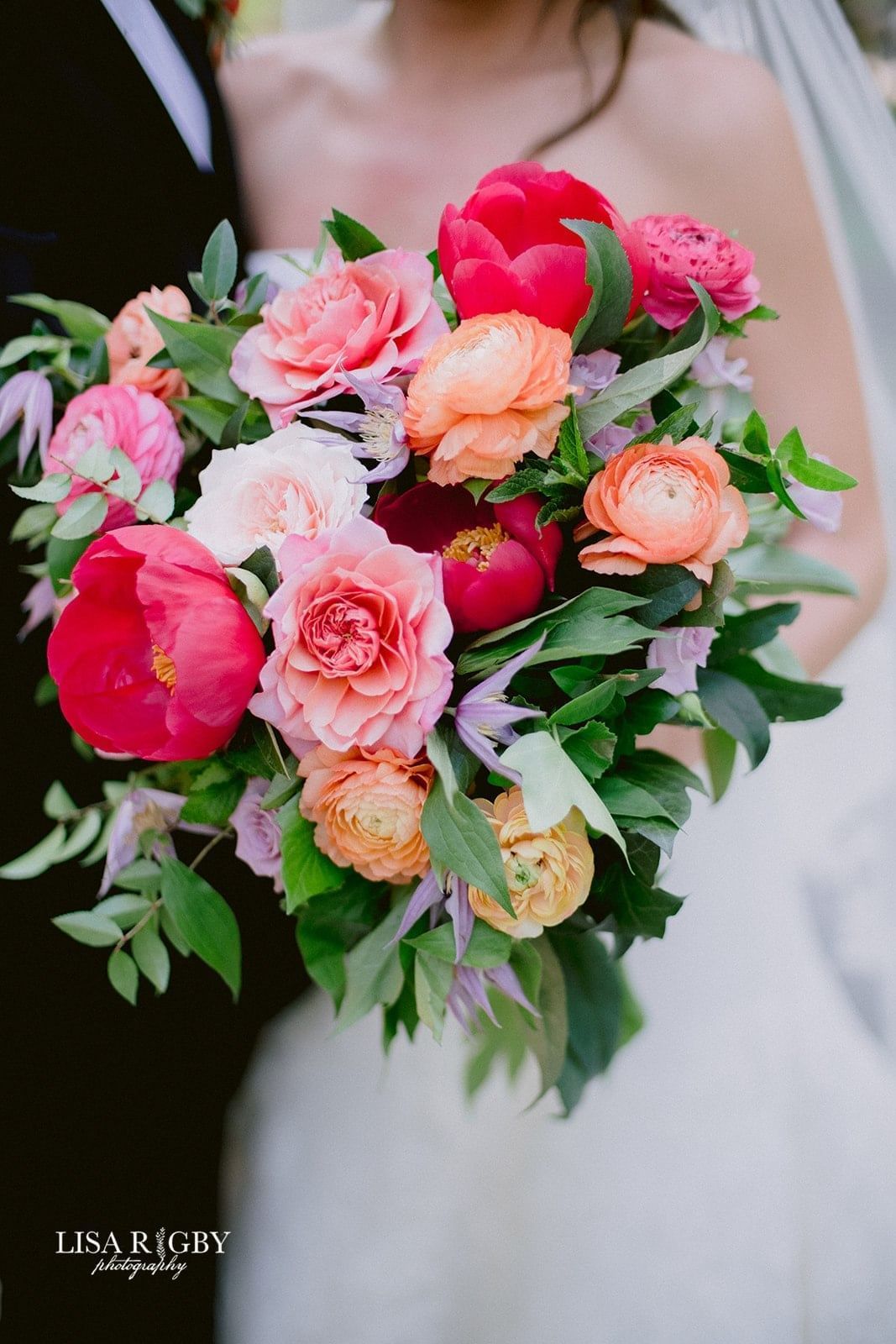 color floral arrangement