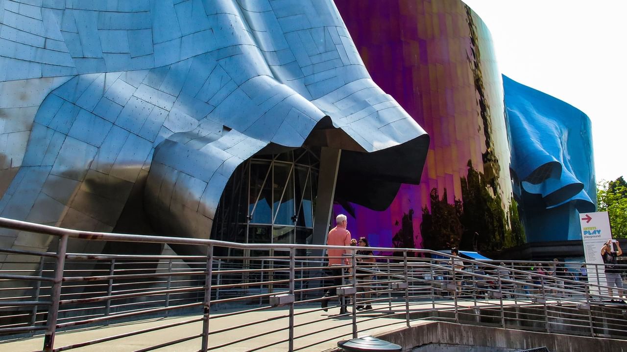 Exterior of Museum of Pop Culture