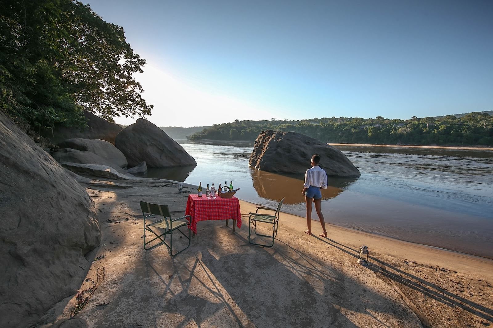 A Bush breakfast experience at Serena Mivumo River Lodge