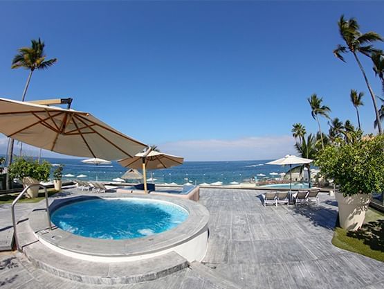 Relax area at Sunset Plaza Beach Resort