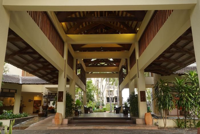 Entrance & motor lobby area at Tanjung Rhu Resort Langkawi