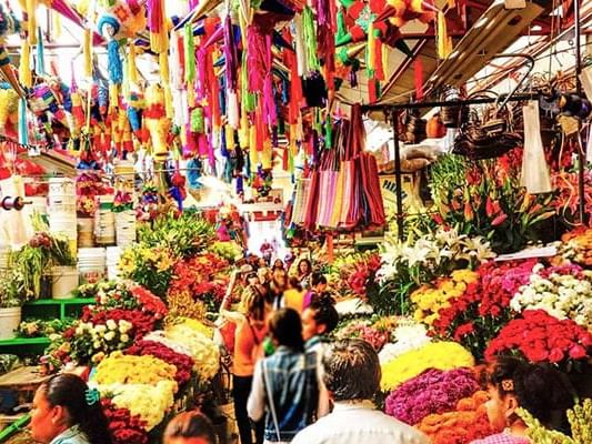 People in Traditional Markets near Casa Mali by Dominion