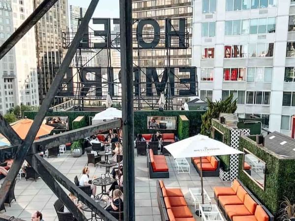 Hotel Empire Rooftop Bar Terraces Day