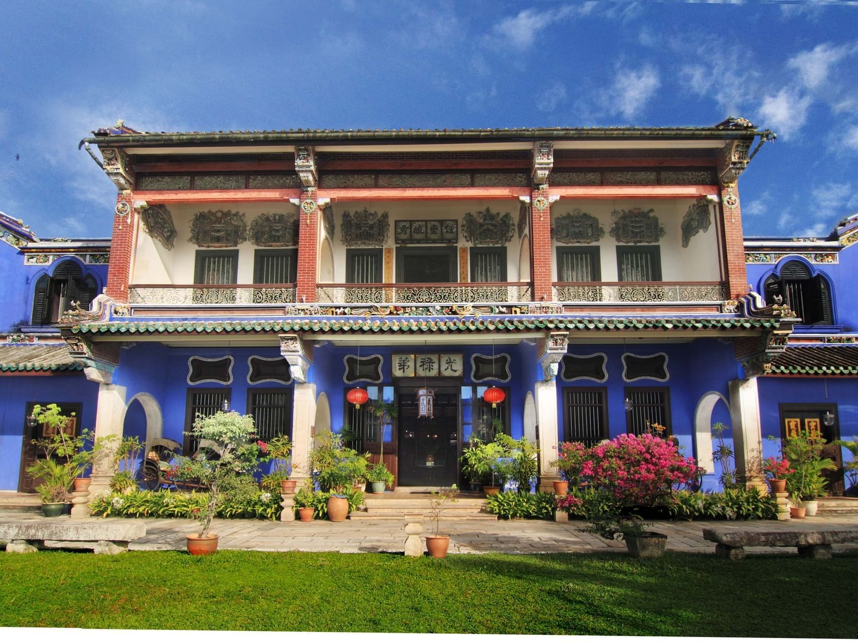 Exterior of Cheong Fatt Tze mansion near Cititel Penang Hotel