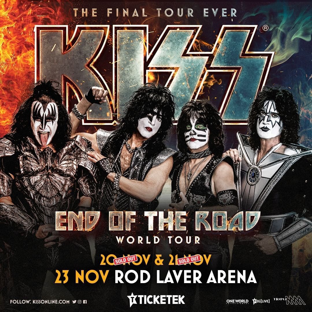 Poster for KISS final world tour