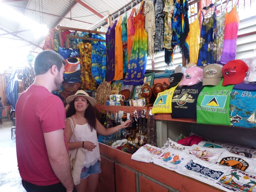 Castries Market St. Lucia