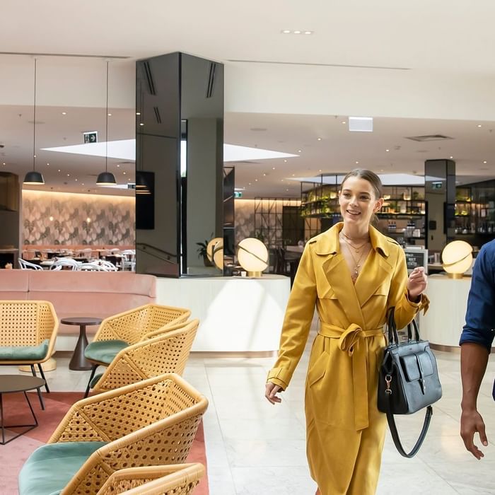 Entrance to the Lobby area at Novotel Sydney International Airport