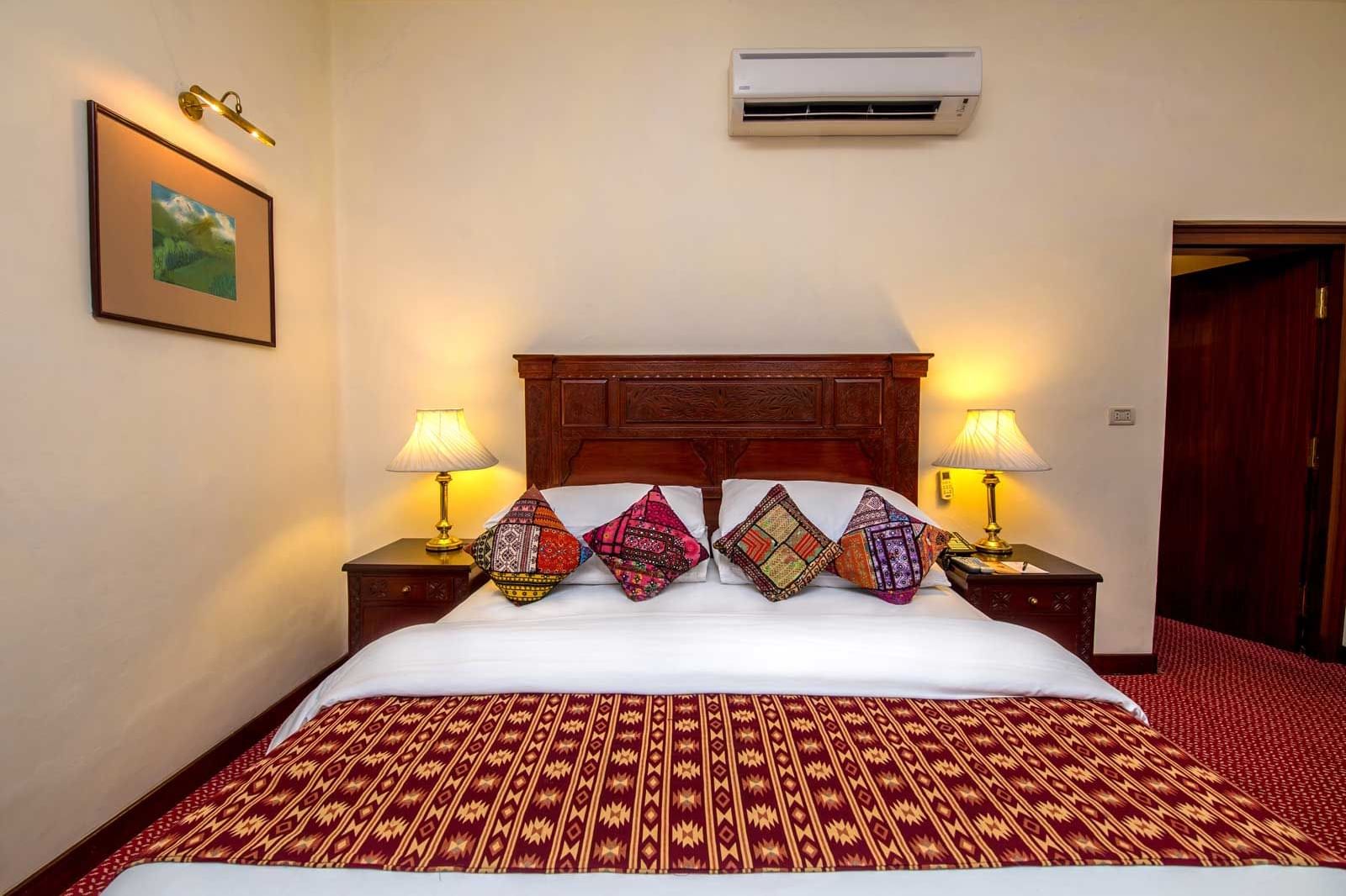 Interior of a Hotel Room at Swat Serena Hotel