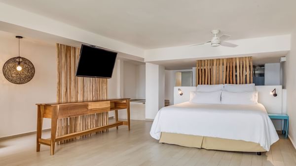 Interior of Honeymoon Suite at Fiesta Americana Cozumel