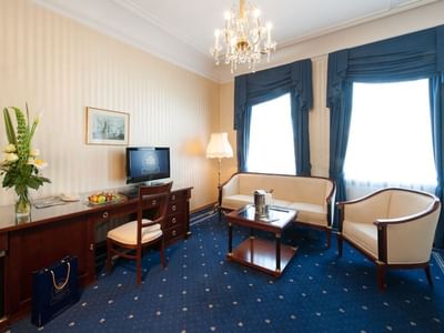 Livingroom at Ambassador Hotel in Vienna