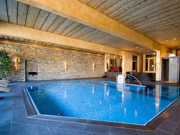 Swimming pool at Tiefenbrunner Hotel in Kitzbühel