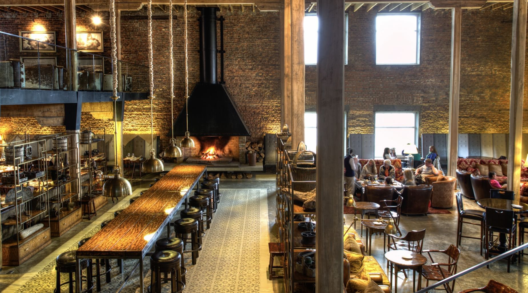 Interior of Restaurant & Bar at The Singular Patagonia