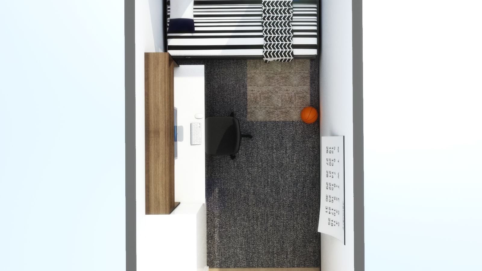 6 Bedroom Apartment - Bedroom ONLY