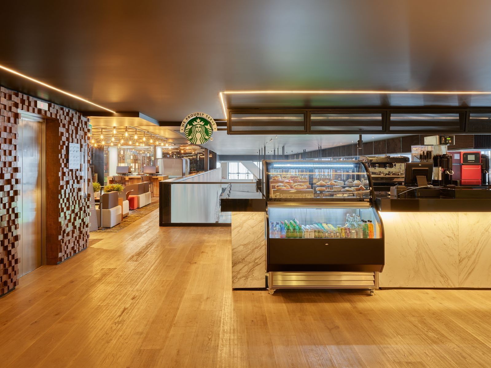 Los Canarios Coffee Shop with pastry counter, La Colección