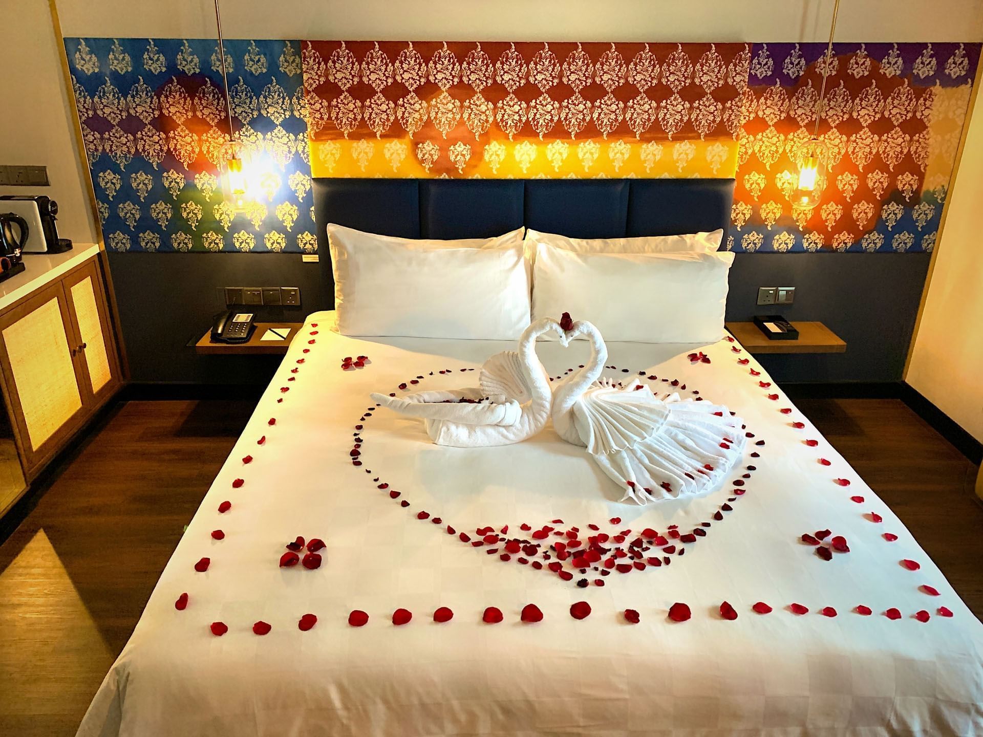 Interior of Nice decorate Bedroom at Hotel Maya Kuala Lumpur