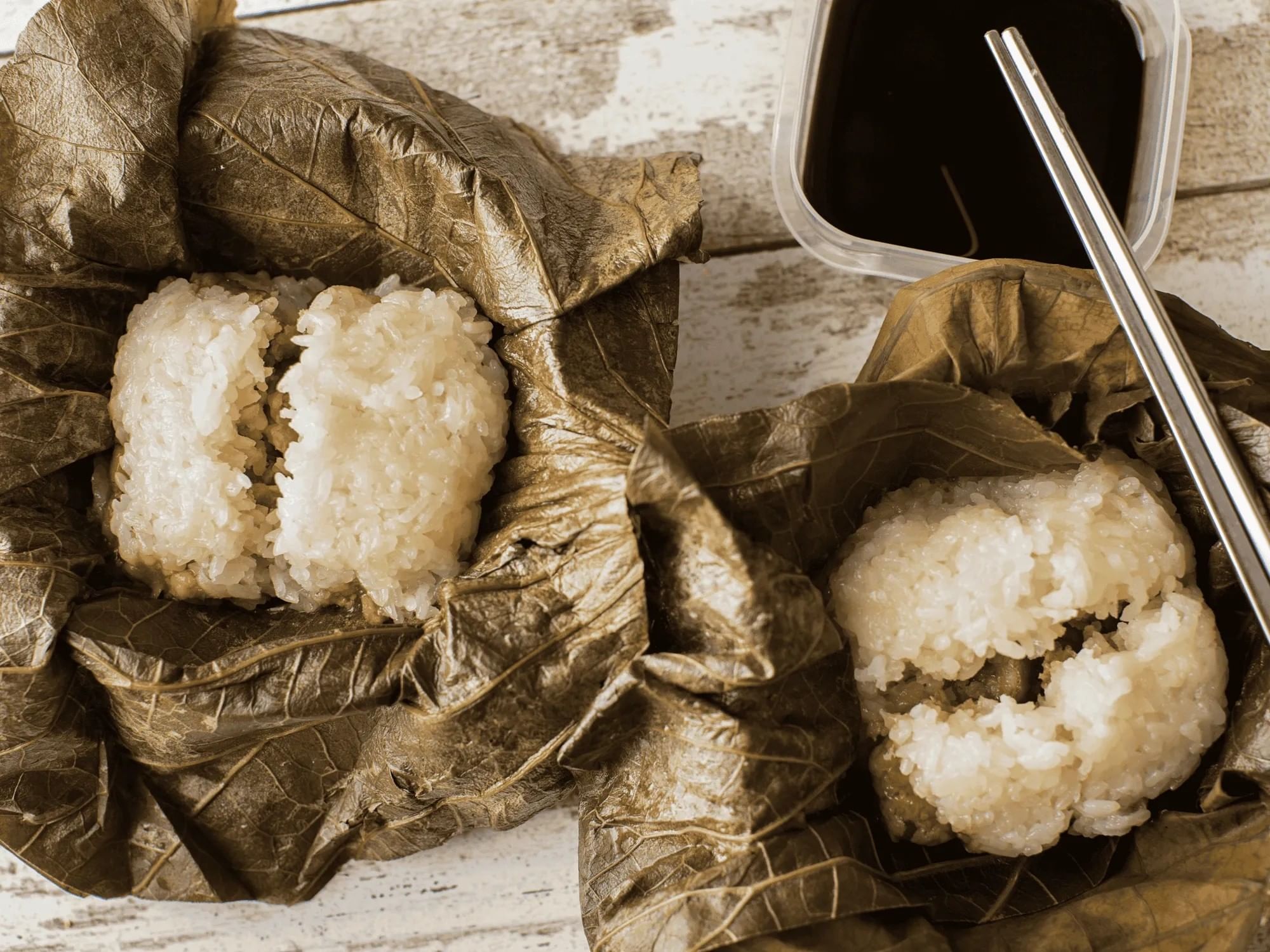 Lotus Leaf Wrapped Sticky Rice (Lo Mai Gai) | Park Hotel Hong Kong 
