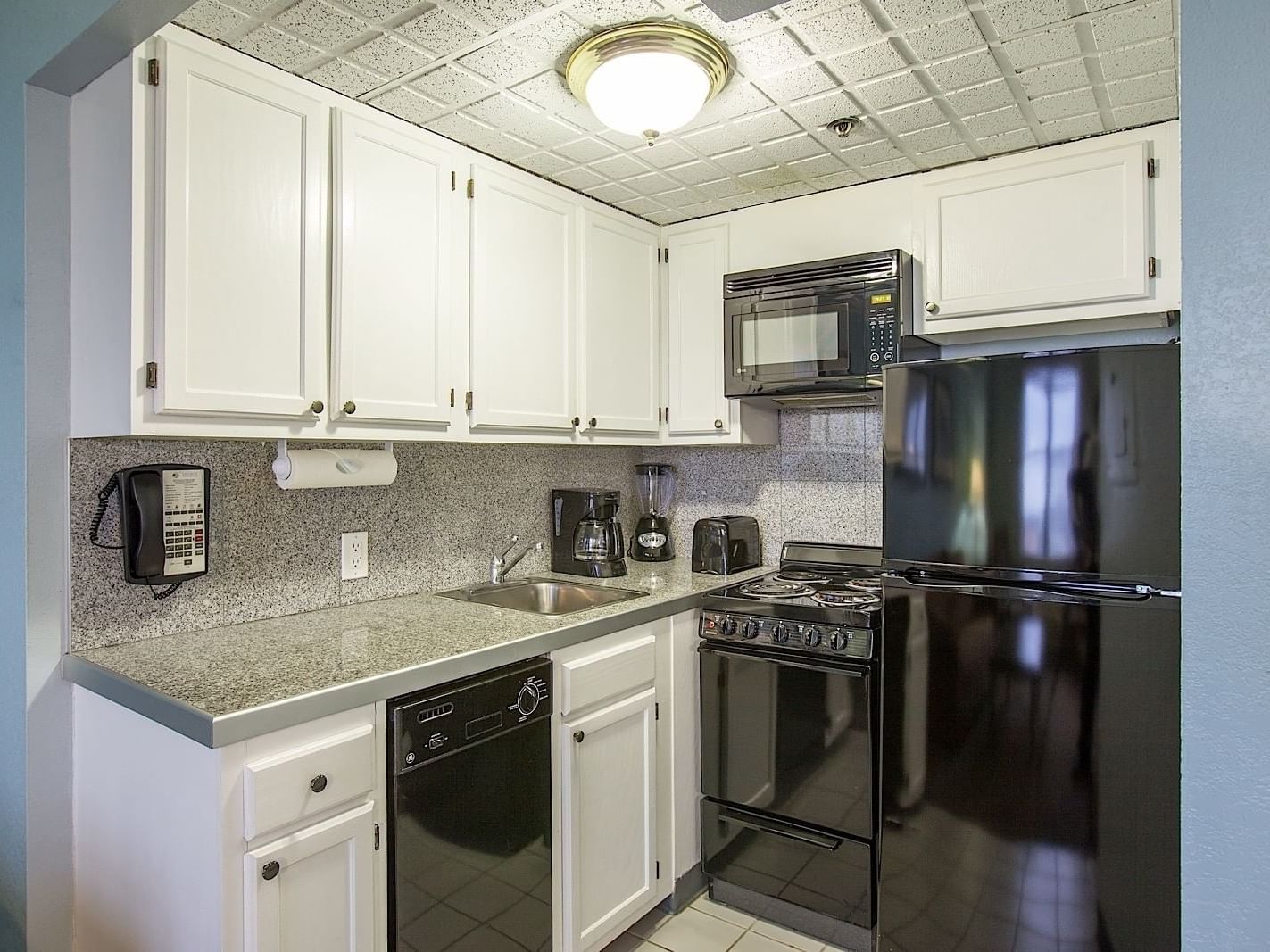 Kitchen of One Bedroom Premium Suite at Legacy Vacation Resorts