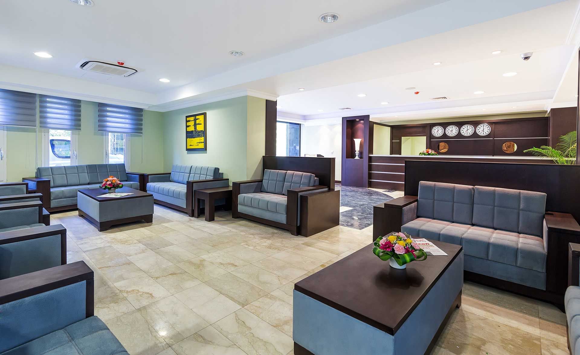 Lobby at EWA Hotel Apartments
