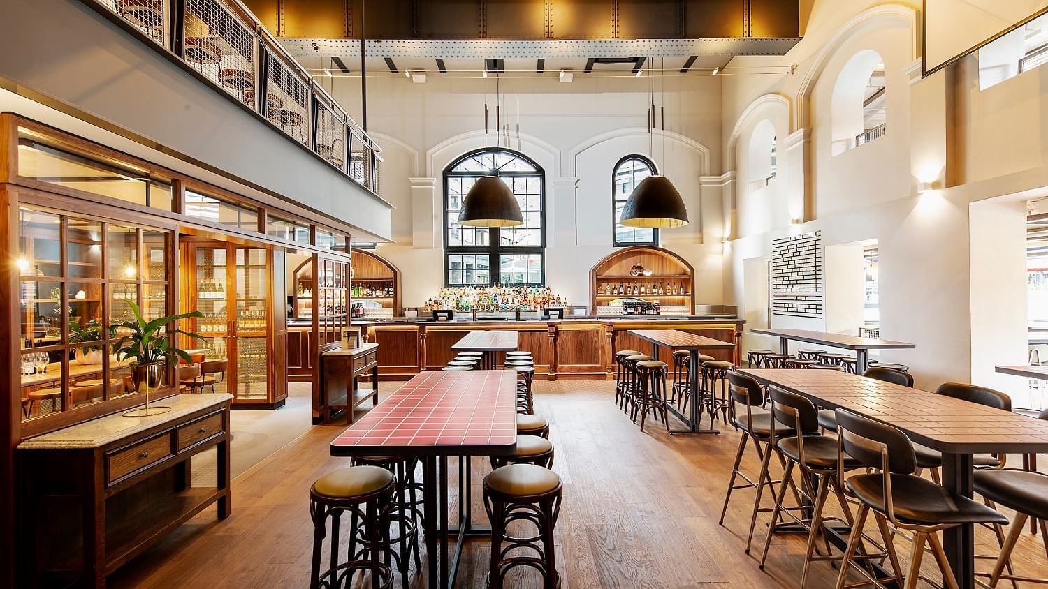 Pumphouse Sydney dining area at Novotel Sydney Darling Square