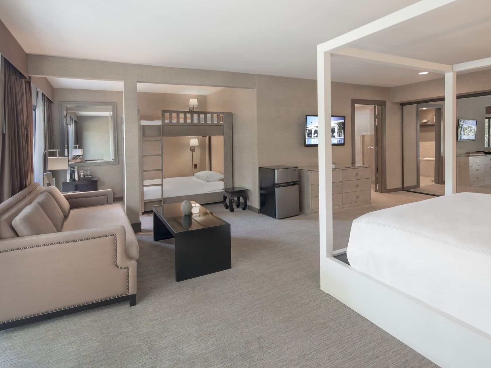 Interior Of The Family Suite At Luxe Sunset Boulevard Hotel