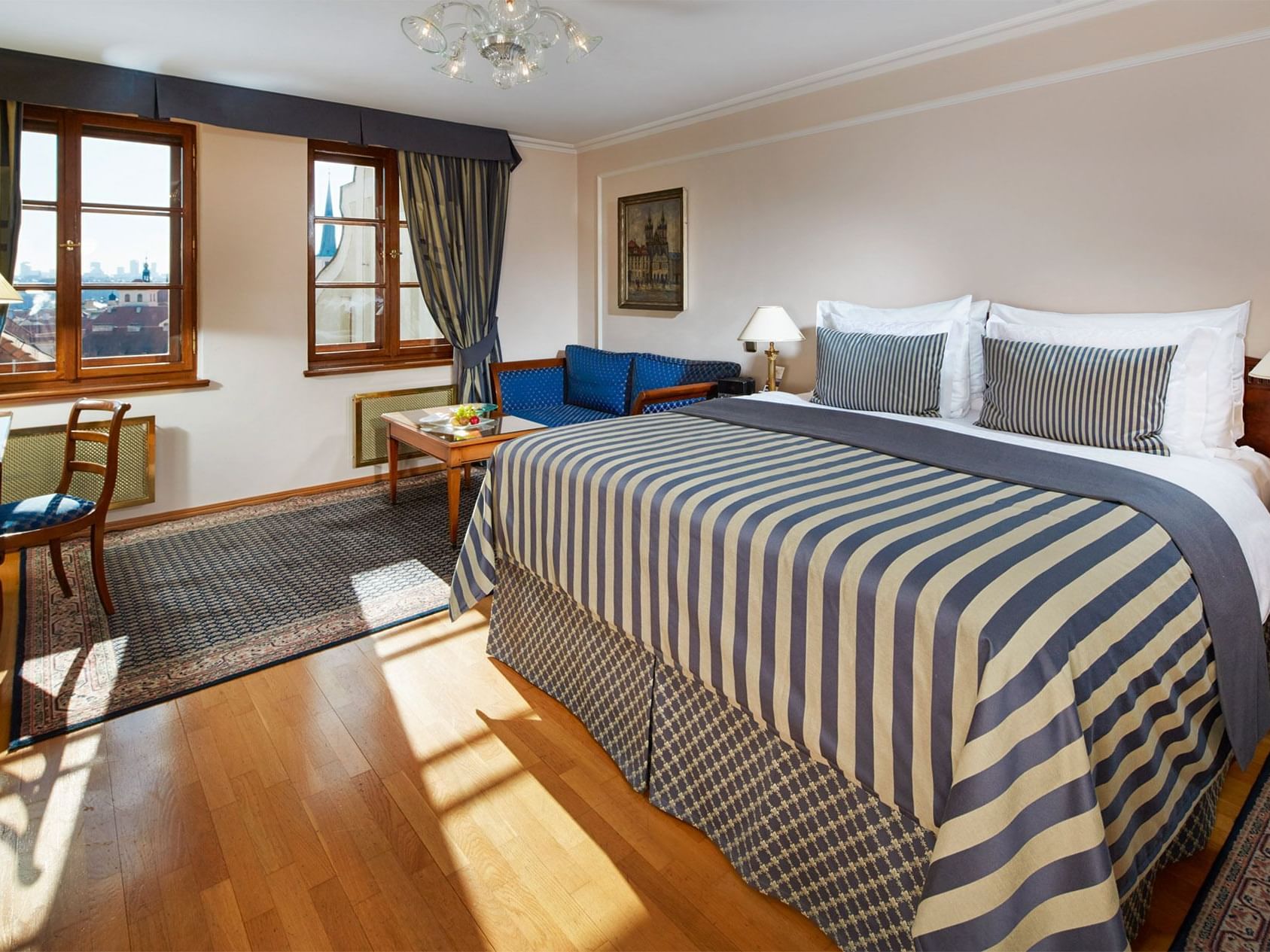 Grand Deluxe Room at Golden Well Hotel in Prague