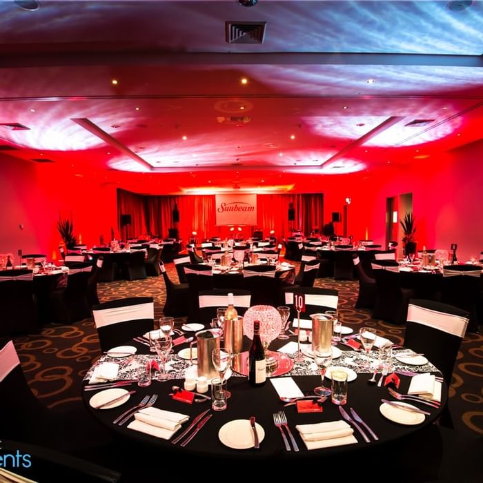 Kooindah Ballroom hall at Mercure Kooindah Waters