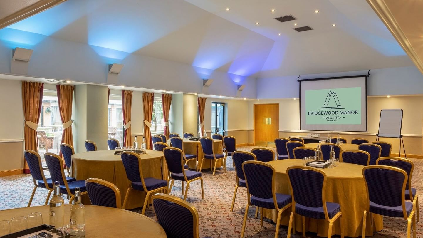 Hythe Suite 1 & 2 Bridgewood Manor Hotel Meeting Venues city
