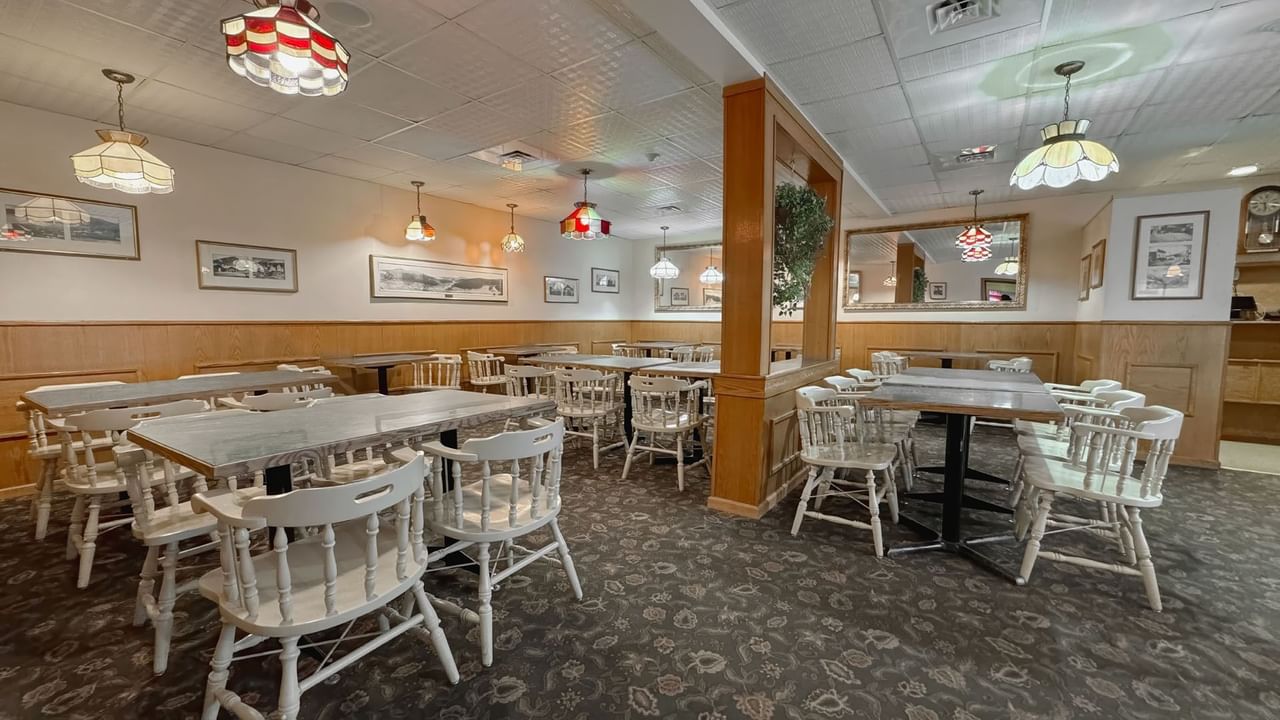 empty Bonanza Dining Room